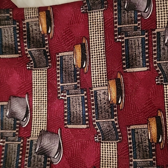 Silk QUOTE ME men's tie - Picture 5 of 5